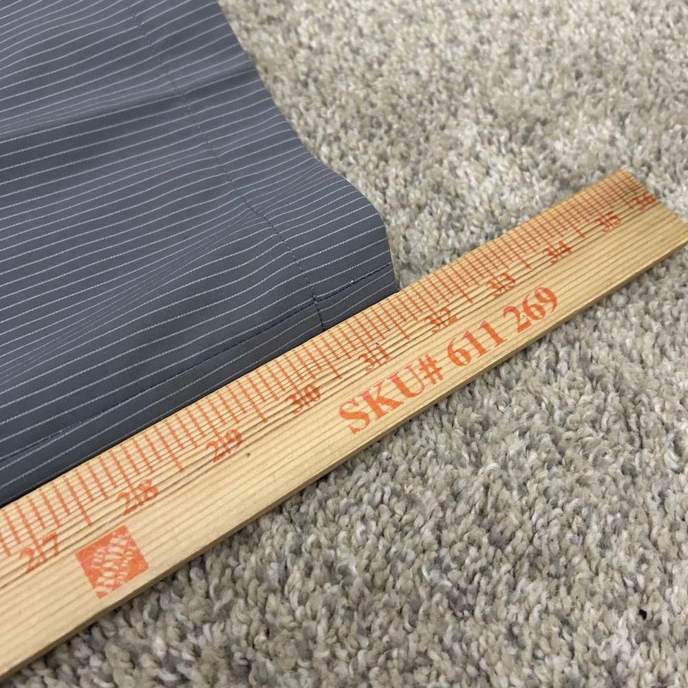 Nike Golf Pants 34x32 Grey Pinstripe Dri-FIT Performance Trousers Performance - Picture 4 of 10